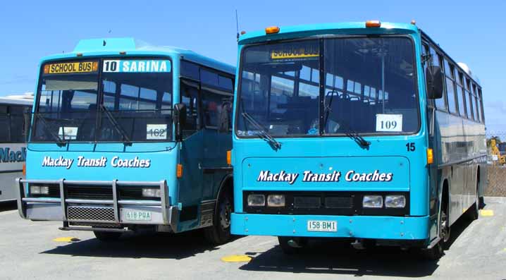 Mackay Transit MCA 13 & Austral Interbus Metroliner 15
